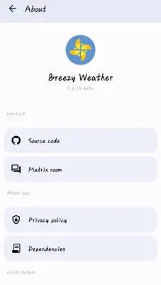 Breezy Weather android App screenshot 2